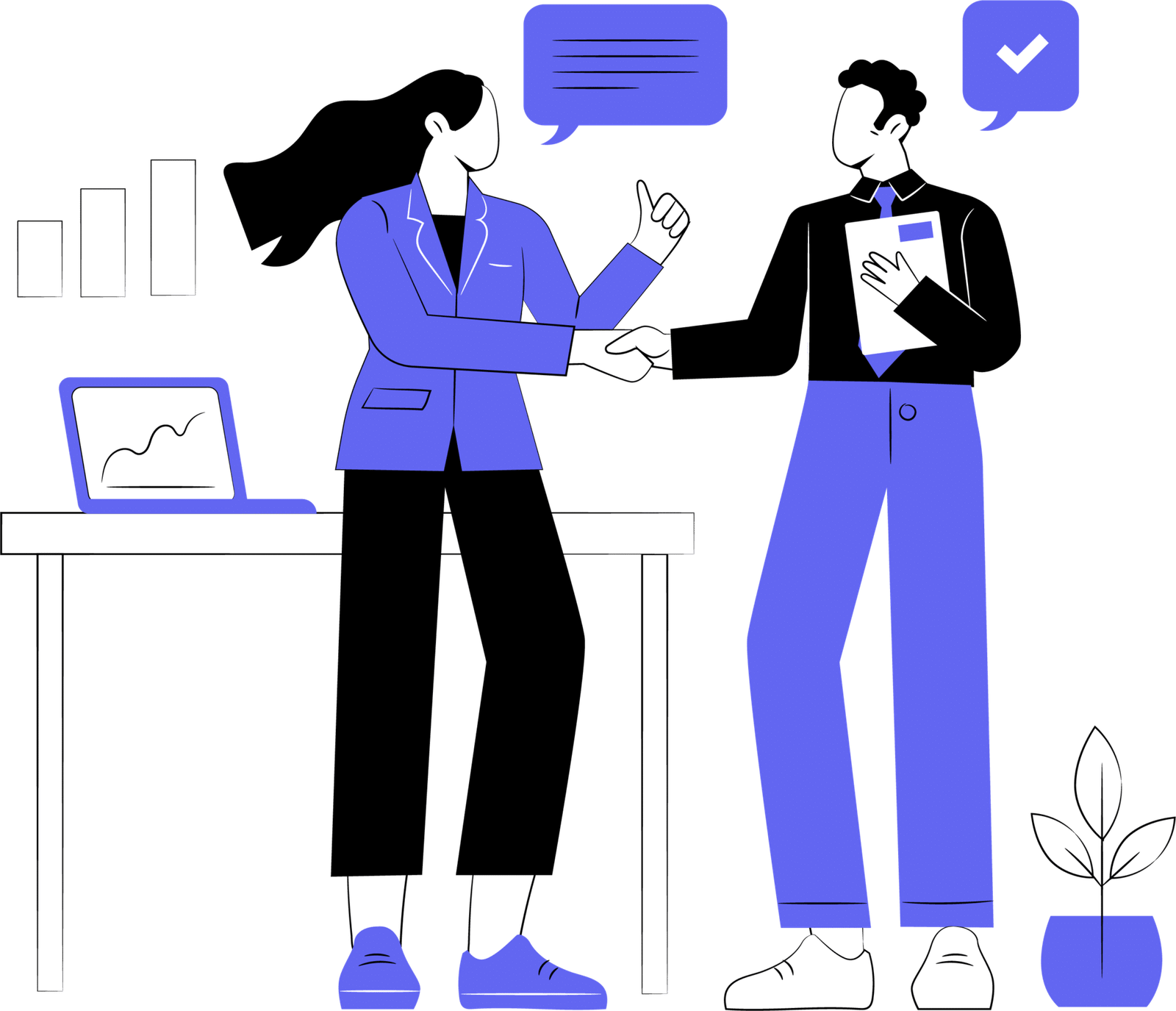A professional marketer will work with clients