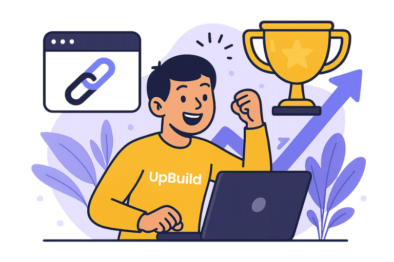 Begin your SEO transformation - Get started with UpBuild's proven link building solutions