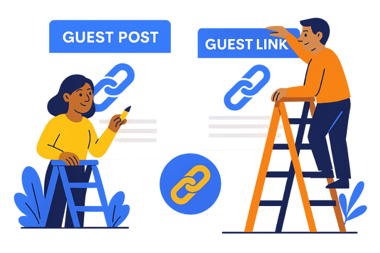 Two Paths to Backlinks - How guest content and contextual links serve unique SEO purposes